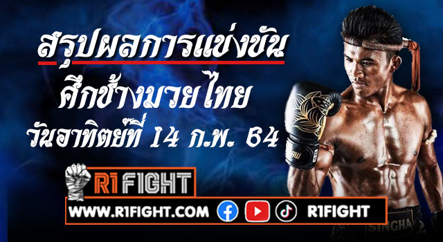 สรุปผลมวยช้างมวยไทย