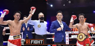 อานนท์ ต่อยได้นับ 8 ก่อนชนะ อำนาจ คว้าแชมป์ WBA Asia รุ่น126