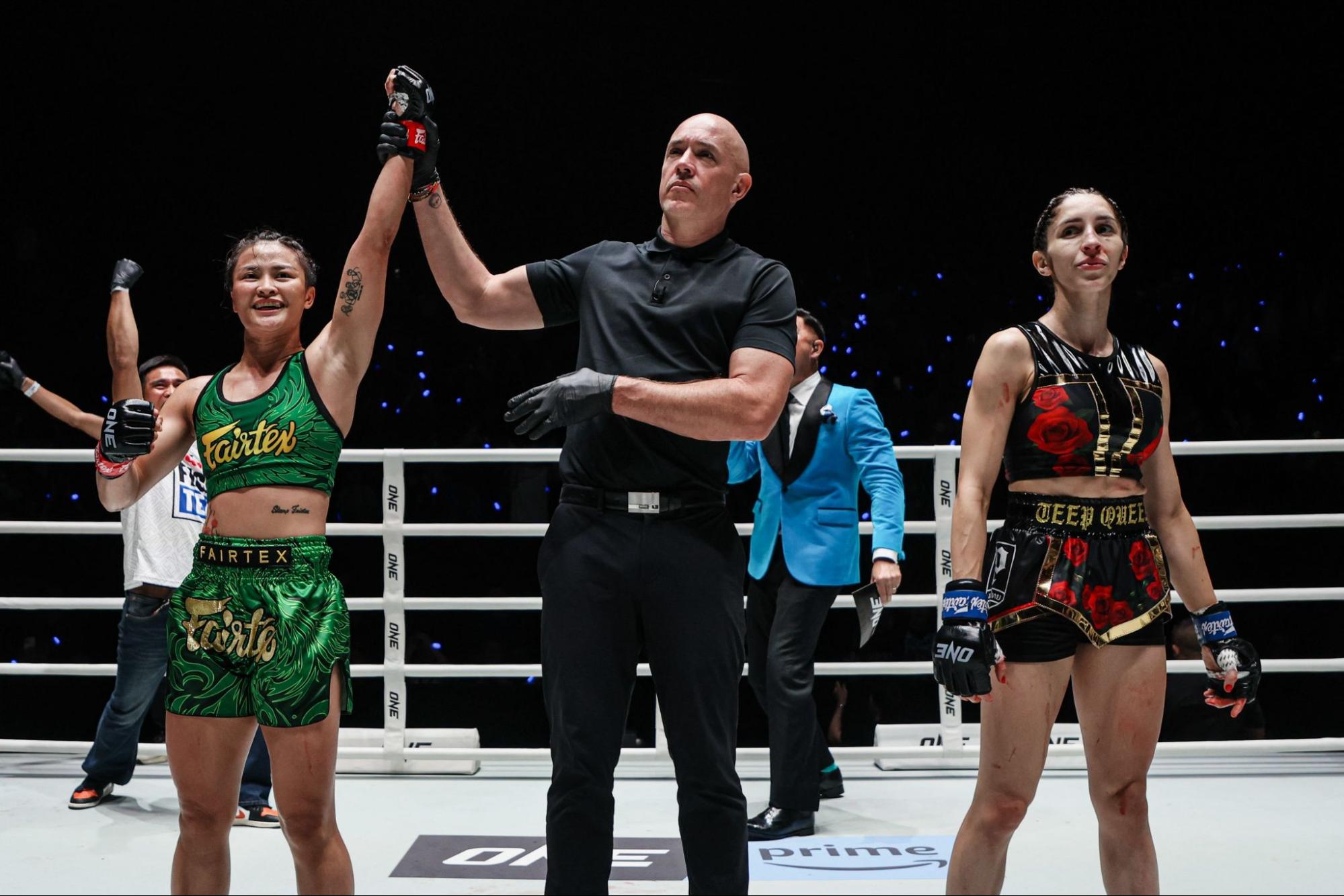 แสตมป์ - คืนฟอร์มเก่ง ด้าน จ้าวเสือใหญ่ กู้ชัยไม่สำเร็จ ศึก ONE Fight Night 47