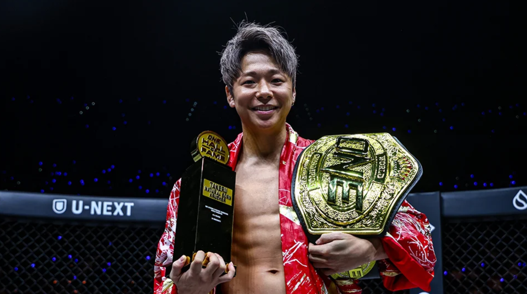 ทาเครุ - ปิดตำนานจารึกชื่อเข้าทำเนียบ ONE Hall of Fame รายที่ 4 บนแผ่นดินเกิด