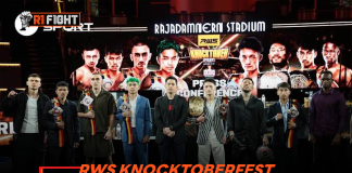 RWS KNOCKTOBERFEST – ยอดอีเวนต์มวยไทยเดือด นำทัพ 3 ซูเปอร์ไฟต์ กับ 1 คู่ชิงแชมป์